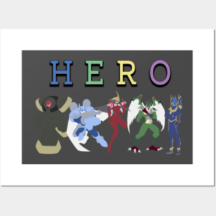 Elemental Heroes: Group Posters and Art